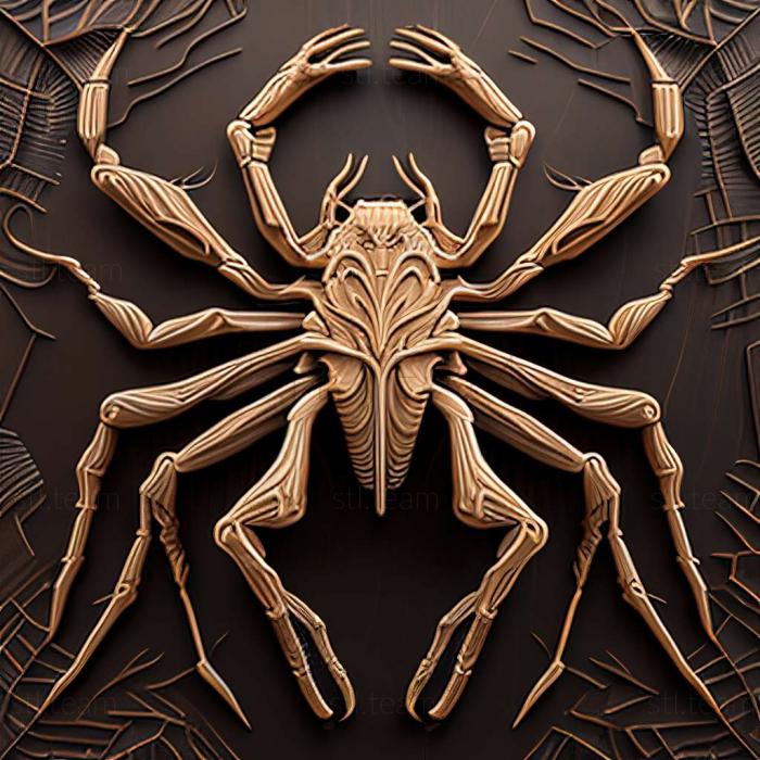 3D модель Ixodes djaronensis (STL)